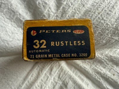 Peters Rustless 32 Automatic 71 Grain Metal Case Bullets - Image 7 of 7