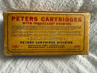Peters Rustless 32 Automatic 71 Grain Metal Case Bullets - Image 4 of 7