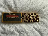 Peters Rustless 32 Automatic 71 Grain Metal Case Bullets - Image 1 of 7
