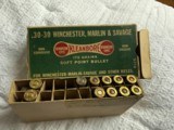 Winchester Marlin and Savage30-30 Kleanbore 170 Grain Soft Point Bullets - 8 of 12