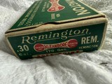 .30 Remington Kleanbore Dog Bone Box 170 Grain Soft Point Bullets - 6 of 6