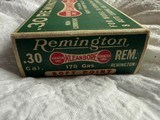 .30 Remington Kleanbore Dog Bone Box 170 Grain Soft Point Bullets - 5 of 6