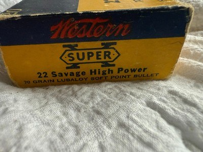 Western Super X 22 Savage High Power Lubaloy Bullets - Image 7 of 7