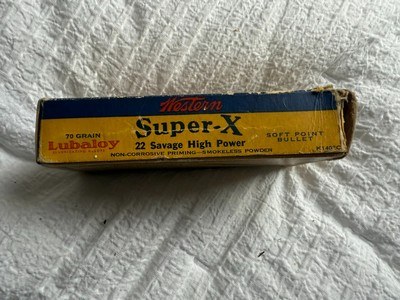 Western Super X 22 Savage High Power Lubaloy Bullets - Image 5 of 7