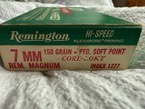 Remington High Speed 7 MM Rem Magnum 150 Grain - 6 of 7