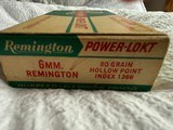 Remington Power Lokt 6MM Hollow Point Cartridges - 8 of 8