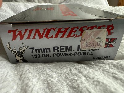 Winchester 7MM REM MAG 150 Grain Power Point - Image 7 of 7