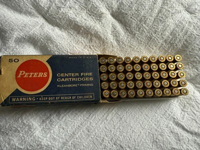 Vintage Peters New Police 32 ColtCenter Fire Cartridges - Image 1 of 7