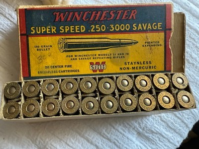 Winchester Super Speed 250-3000 Savage - Image 6 of 6