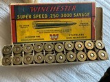 Winchester Super Speed 250-3000 Savage - Image 6 of 6