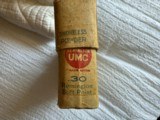Vintage .30 Remington Smokeless UMC Two Piece Box 170 GRS. Soft Point Bullets - Image 4 of 6