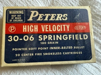 Peters High Velocity 30-06 Springfield - Image 1 of 5