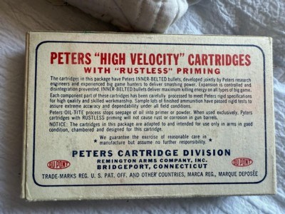 Peters High Velocity 30-06 Springfield - Image 4 of 5
