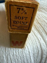 7 M/M Winchester Staynless Soft Point Cartridges Vintage two piece box - 4 of 4