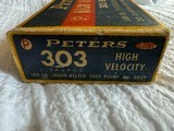 Peters 303 Savage High Velocity 150 GR Inner Belted Soft Point Bullets - Image 6 of 6