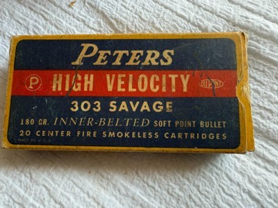 Peters 303 Savage High Velocity 150 GR Inner Belted Soft Point Bullets - Image 2 of 6