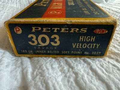 Peters 303 Savage High Velocity 150 GR Inner Belted Soft Point Bullets - Image 6 of 6
