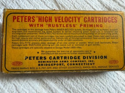 Peters 303 Savage High Velocity 150 GR Inner Belted Soft Point Bullets - Image 3 of 6