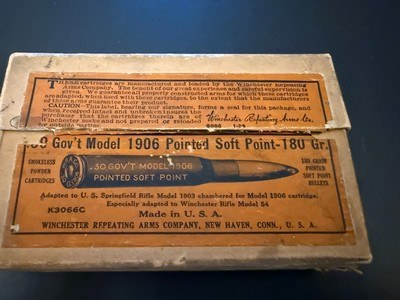 Winchester Staynless .30 Government Model 06Soft Point 180 Grain - Image 1 of 6