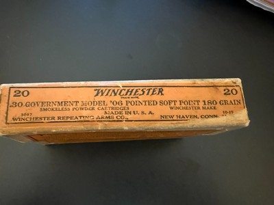 Winchester Staynless .30 Government Model 06Soft Point 180 Grain - Image 2 of 6