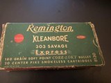 Remington Kleanbore 303 Savage Express - Image 1 of 5