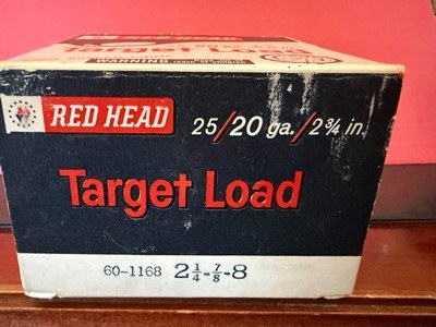 Montgomery Ward Vintage Red Head Target Load 20 Gauge - Image 2 of 5