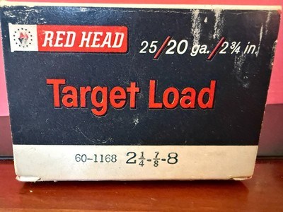 Montgomery Ward Vintage Red Head Target Load 20 Gauge - Image 5 of 5