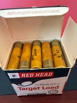 Montgomery Ward Vintage Red Head Target Load 20 Gauge - Image 1 of 5