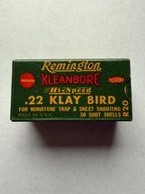 Re,ington Hi-Speed Kleanbore 22 Klay Bird - 1 of 8