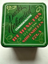 12 Gauge Remington 50th Anniversary Ducks Unlimited Tin - Image 1 of 6