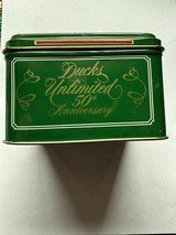 12 Gauge Remington 50th Anniversary Ducks Unlimited Tin - Image 4 of 6