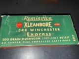 Remington Kleanbore 348 Winchester - Image 1 of 7