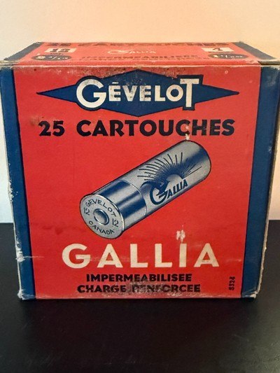 Gevelot 12 Gauge Cartouches - Image 1 of 6