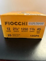 Fiocchi Golden Pheasant 12 Gauge 1 3/8 Shotgun Shells - 2 of 6