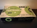 SAKO 223 Center Fire Cartridges - Image 1 of 5