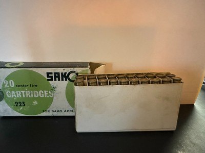 SAKO 223 Center Fire Cartridges - Image 5 of 5