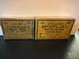 Sears and Roebuck Rifled Slugs 12 and 20 gauge - Image 2 of 4