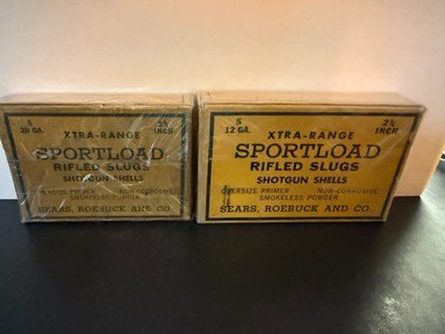 Sears and Roebuck Rifled Slugs 12 and 20 gauge - Image 2 of 4