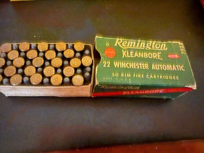 Remington Kleanbore 22 Winchester Automatic - Image 1 of 2