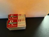 Remington HiSpeed Long Rifle 22 Cartridges Vintage - Image 3 of 4