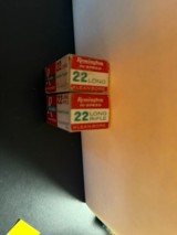 Remington HiSpeed Long Rifle 22 Cartridges Vintage - Image 2 of 4