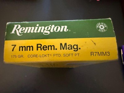 Remington High Velocity 7MM Rem Mag 175 gram - Image 5 of 6