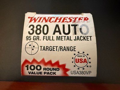 Winchester 380 Auto 95 GR Full Metal Jacket - Image 6 of 7