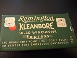 Remington Kleanbore 30-30 Winchester Express 150 Grain Soft Point Bullets - Image 2 of 7