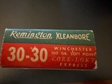 Remington Kleanbore 30-30 Winchester Express 150 Grain Soft Point Bullets - Image 6 of 7