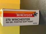 Winchester Super -X 270 Winchester Centerfire Rifle Cartridges - Image 3 of 5