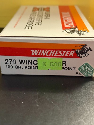 Winchester Super -X 270 Winchester Centerfire Rifle Cartridges - Image 5 of 5