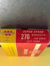 Winchester Super Speed 270 Winchester Cartridges - Image 4 of 5