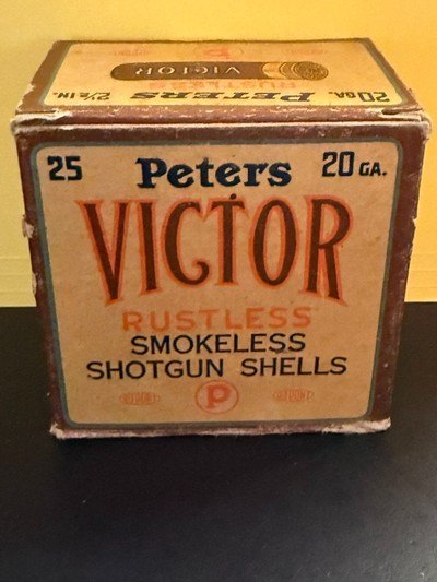 Peters Victor Ristless Smokeless Shotgun Shells 20 Gauge - Image 1 of 6