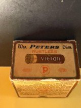 Peters Victor Ristless Smokeless Shotgun Shells 20 Gauge - Image 4 of 6
